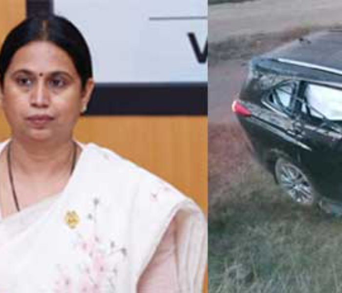ಲಕ್ಷ್ಮಿ ಹೆಬ್ಬಾಳ್ಕರ್ ಕಾರು ಅಪಘಾತ ಪ್ರಕರಣ: ಕ್ಯಾಂಟರ್‌ ಚಾಲಕನ ಬಂಧನ