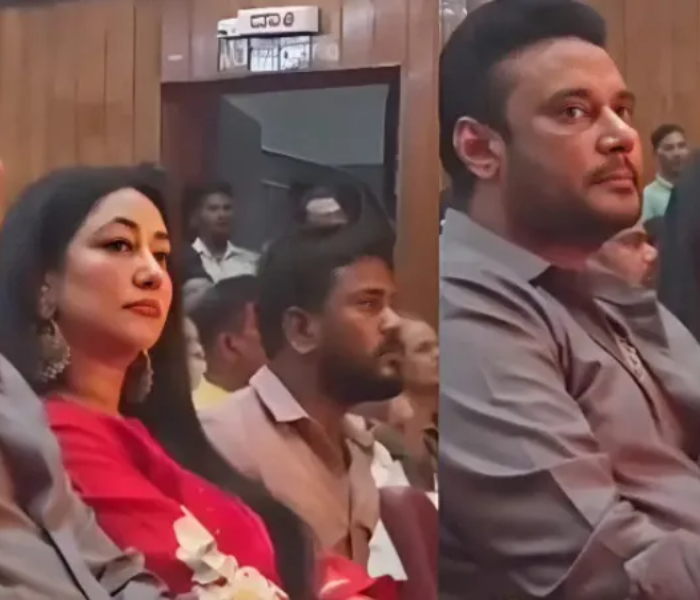 ಭರನಾಟ್ಯ ನೋಡಲು ಒಟ್ಟಿಗೆ ಬಂದ ನಟ ದರ್ಶನ್, ವಿಜಯಲಕ್ಷ್ಮಿ