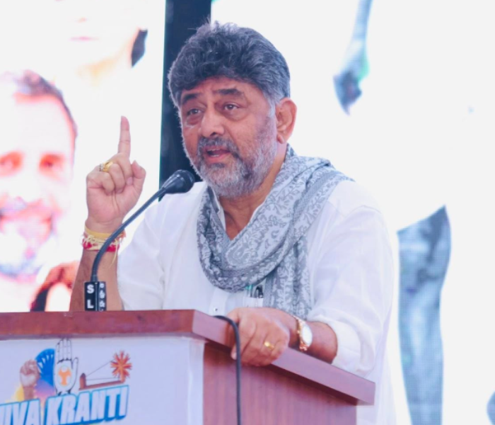 ಕಾಂಗ್ರೆಸ್‌ ಸಮಾವೇಶಕ್ಕೆ ಬಿಜೆಪಿ ಕಾರ್ಯಕರ್ತರ ಅಡ್ಡಿ;  ಬಿಜೆಪಿ ಒಂದೇ ಒಂದು ಸಭೆ ಮಾಡಲು ಬಿಡಲ್ಲ ಡಿಕೆಶಿ ಶಪಥ