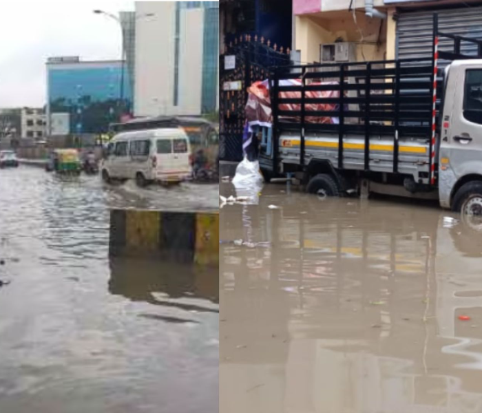 ಬೆಂಗಳೂರಲ್ಲಿ ರಾತ್ರಿ ವರುಣನ ಆರ್ಭಟ, ಜನಜೀವನ ಅಸ್ತವ್ಯಸ್ತ